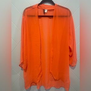 Divided H&M Bright Summer Sheer Top/Cardigan